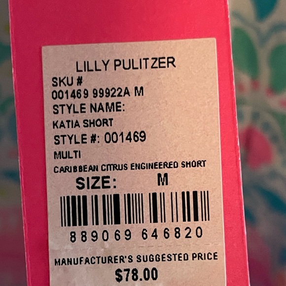 Lilly Pulitzer Katia Shorts - Picture 2 of 2